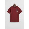 TRIČKO GANT 1949 T-SHIRT WINE RED