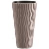 Kvetináč Prosperplast SANDY SLIM mocca 29,7 cm