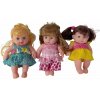 PLEJO Bábika s vláskami 20 cm, 3 druhy
