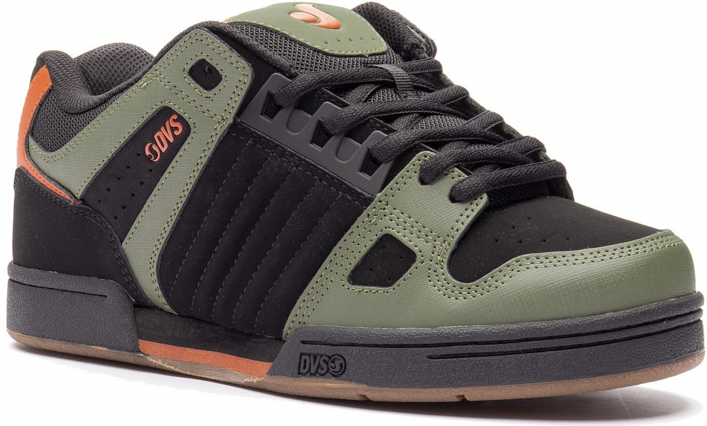 DVS Celsius Black/Olive/Orange/Nubuck