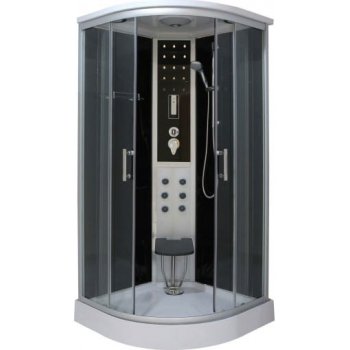Sanotechnik - QuickLine Komfort - sprchový box štvrťkruh 100x100x215cm od  756 € - Heureka.sk