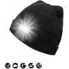 Čiapka s LED svetlom - BLACK 5 LED PRO-77493