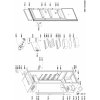 Těsnění magnetické do dveří chladničky Whirlpool, Indesit 481010881196