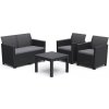 Allibert CLAIRE 2 SEATERS SOFA set - grafit