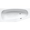 Kaldewei Advantage - Asymetrická vaňa Mini pravá 830, 1570x 75/50 cm, celoplošný antislip, Perl-Effekt, biela 224634013001
