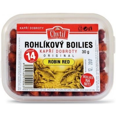 Chytil rohlíkové boilies 40g 14mm Robin red