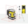 NIVEL SYSTEM Krížový laser 3×360° s červeným lúčom CL3R Set