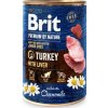 Brit konzerva Premium by Nature Turkey & Liver 800 g