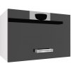 Kuchynská skrinka Belini nad digestor 60 cm čierny lesk Výrobca INF SGP60/2/WT/B/0/D