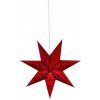 Markslöjd | Markslöjd 700122 - Vianočná dekorácia SATURNUS 1xE14/25W/230V pr. 45 cm červená | ML1278