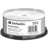 1x25 Verbatim BD-R Blu-Ray 50GB 6x Speed printable Cakebox