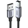 Kábel UGREEN USB/USB-B, 3m (80804) čierny