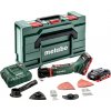 Metabo 613021800 - MT 18 LTX - AKU nástroj Multitool, 18V 2x4Ah LiHD, Nabíjačka ASC 55, metaBOX 145 L