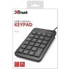 TRUST klávesnice Xalas USB Numeric Keypad