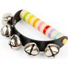 Bigjigs Toys Rolničky s drevenou rukoväťou