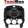 TomiMax Mazda 2 Android 13 autorádio s WIFI, GPS, USB, BT HW výbava: 8 Core 8GB+256GB HIGH