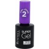 Rimmel London Super gel Top Coat krycí lak na nechty 001 Transparent 12 ml