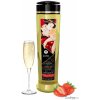 Shunga Erotic massage oil Romance Strawberry Wine 240ml