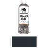 PINTYPLUS CHALK - kriedová farba v spreji na rôzne povrchy 400 ml Čierna CK799