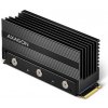 AXAGON CLR-M2XL, hliníkový pasívny chladič pre obojstranný M.2 SSD disk, výška 36 mm CLR-M2XL