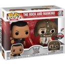 Funko POP! WWE S13 2PK The Rock vs. Mankind