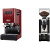 Gaggia New Classic E24 BC, red + Eureka Mignon XL, CR black