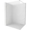 Mexen Kioto, sprchová zástena Walk-In 70 x 200 cm, 8mm sklo námraza, brúsená oceľ profil, 800-070-101-97-30