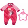 Oblečenie pre bábiky BABY born Zamatové dupačky ružové, 43 cm (4001167832646)