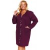 Dámsky župan Doctor Nap SMZ.7319 Plus size Farba: Bordó, Veľkosť: 3XL