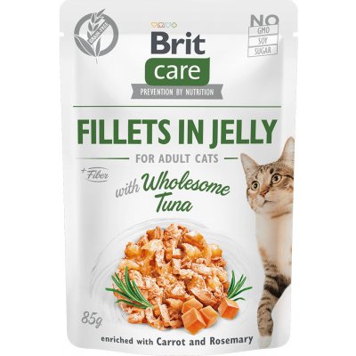 Brit Care Cat Fillets in Jelly with Wholesome Tuna 24 x 85 g