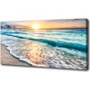 Foto obraz canvas Západ slnka pláž 100x50 cm