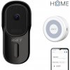 iGET HOME Doorbell DS1 Black + CHS1 White - WiFi batériový videozvonček, set s reproduktorom, SK app DS1 Black + CHS1