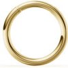 DF Piercingový prsteň 6114 zo žltého zlata