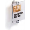 Durable Informačná tabuľka Crystal Sign 105 x 105 mm