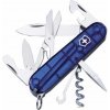 Climber VICTORINOX kapesní nůž transparentní modrá