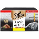 Krmivo pre mačky Sheba Fresh&Fine drůbeží výběr 50 x 50 g