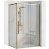 Rea Solar 90x90x195 sprchový kút, zlatý, REA-K4900
