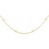 Olivie Choker guličková strieborná retiazka marry gold 5257