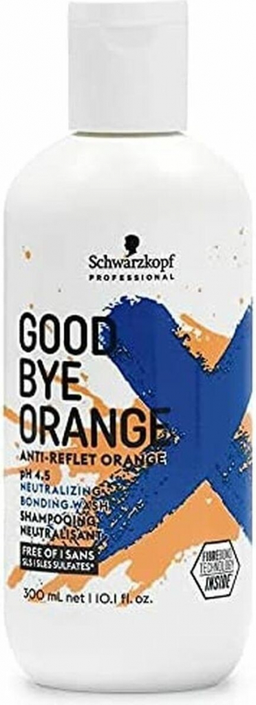 Schwarzkopf Goodbye Orange pH 4.5 Neutralizing Wash Shampoo 300 ml