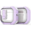 Dux Ducis PECN Series Case – ochranné puzdro na Apple AirPods 4 – fialové / biele KF2340970