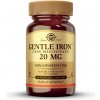 Solgar Gentle Iron, Železo bisglycinát, 20 mg, 90 rastlinných kapsúl