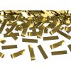 Konfety vystreľovacie - zlaté pásky 40cm