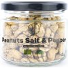 BrainMax Pure Peanuts Salt & Pepper Arašidy Soľ & Korenie BIO 125 g