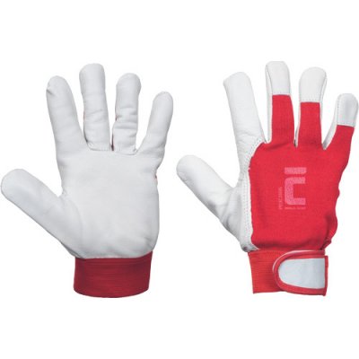 CERVA PELECANUS rukavice Farba: červená, Veľkosť: 7