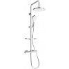 MEXEN/S - KT05 Sprchový stĺp s termostatickou batériou, chróm / biela 771500593-00
