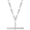 Strieborný náhrdelník T-Bar N4526