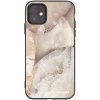 Picasee silikónový čierny obal pre Apple iPhone 11 - Cream marble