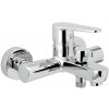 NOVASERVIS Vaňová nástenná batéria bez sprchovej súpravy 150 mm Titania FRESH, chróm