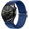 BStrap Elastic Nylon remienok na Huawei Watch 3 / 3 Pro, cold blue (SSG025C0309)