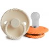 DVOJBALENIE CUMLÍKOV FRIGG ROPE CREAM/ MAPLE, 0-6M, SILIKÓN